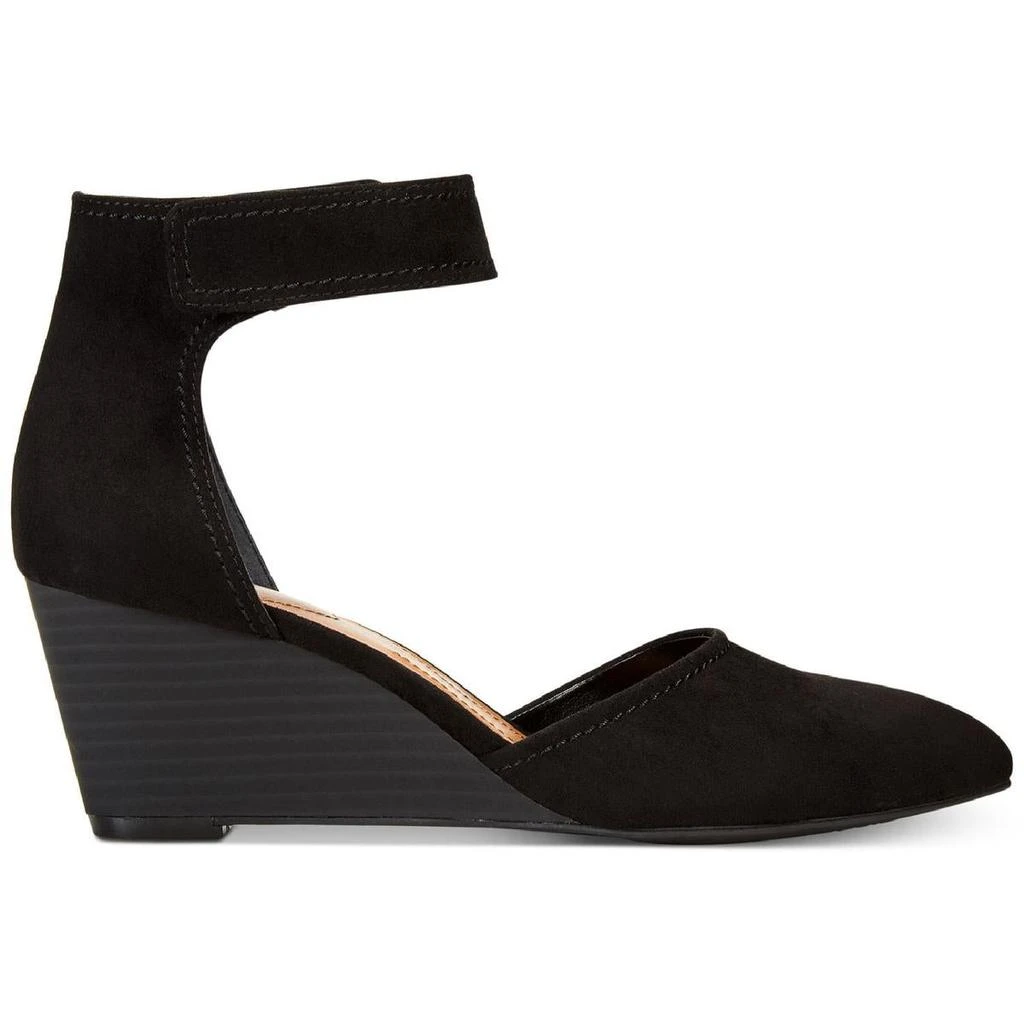 商品Style & Co|Style & Co. Womens Yarah Ankle Strap Wedge Heels,价格¥130,第3张图片详细描述