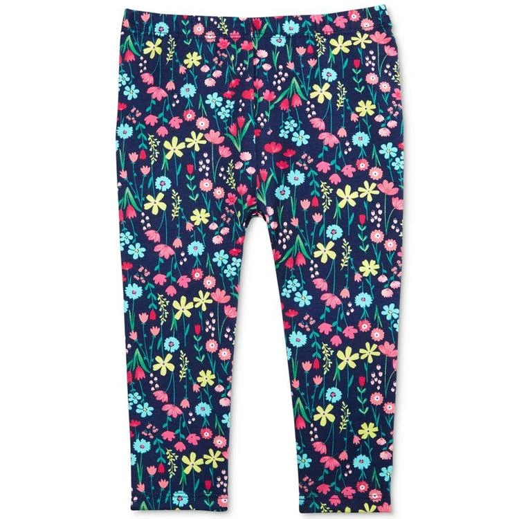 商品First Impressions|Botanical-Print Leggings, Baby Girls (0-24 months), Created for Macy's,价格¥38,第2张图片详细描述