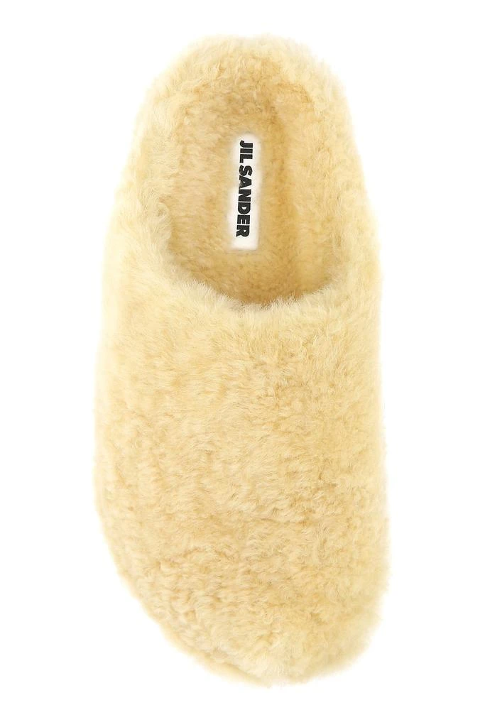 商品Jil Sander|Cream shearling slippers,价格¥3195,第3张图片详细描述