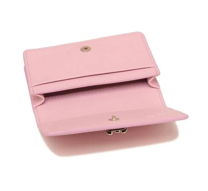 商品Furla|Furla Ladies 1927 Pink Leather Business Card Case,价格¥199,第2张图片详细描述