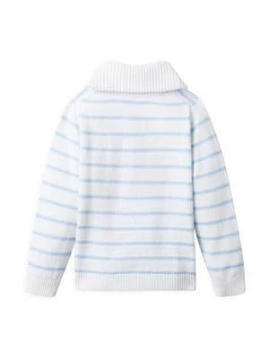 商品Janie and Jack|Little Boy's Nautical Striped Shawl Sweater,价格¥199,第2张图片详细描述