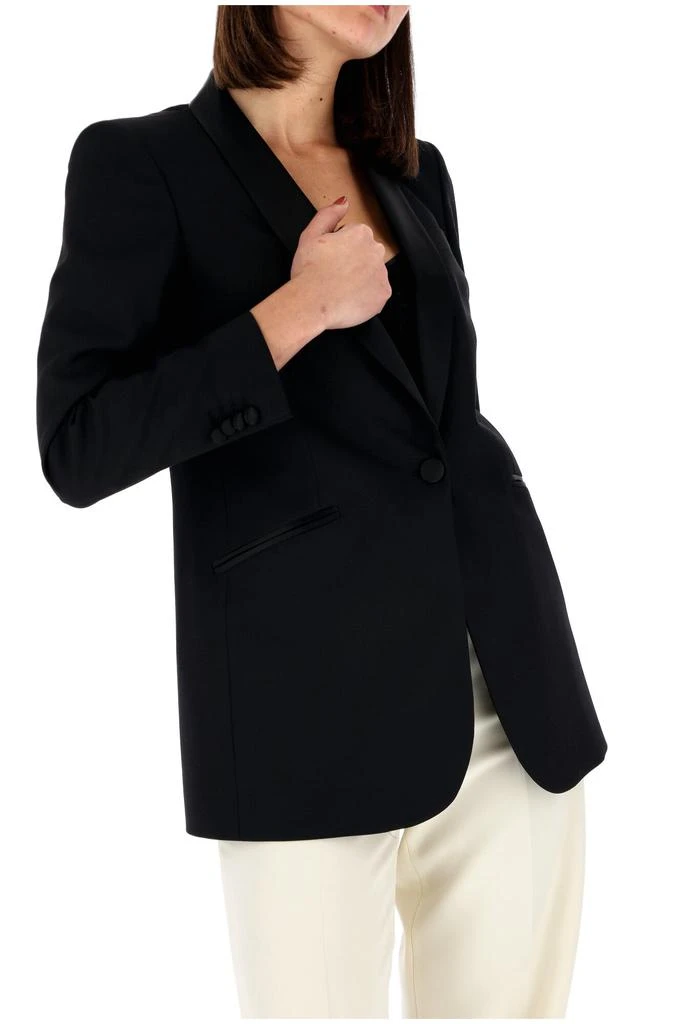 商品BRIAN DALES|Double-breasted jacket with Rever in Womens Fabric Brian Dales Agnese/R-Jk4802 Black,价格¥2752,第1张图片