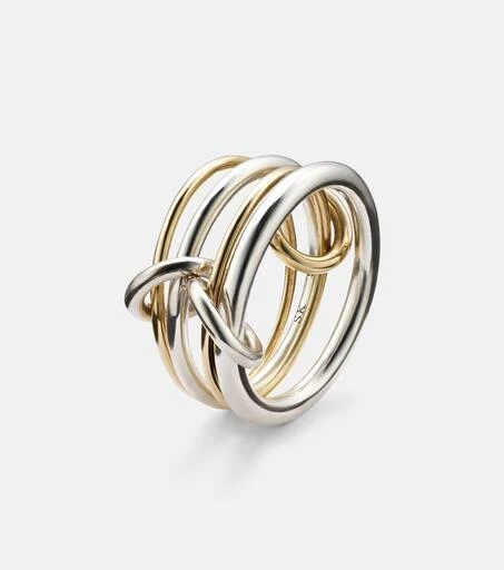 Pisces 18kt gold and sterling silver ring 商品