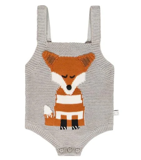 商品Stella McCartney|婴幼儿 — 棉质与羊毛连身衣,价格¥755,第1张图片