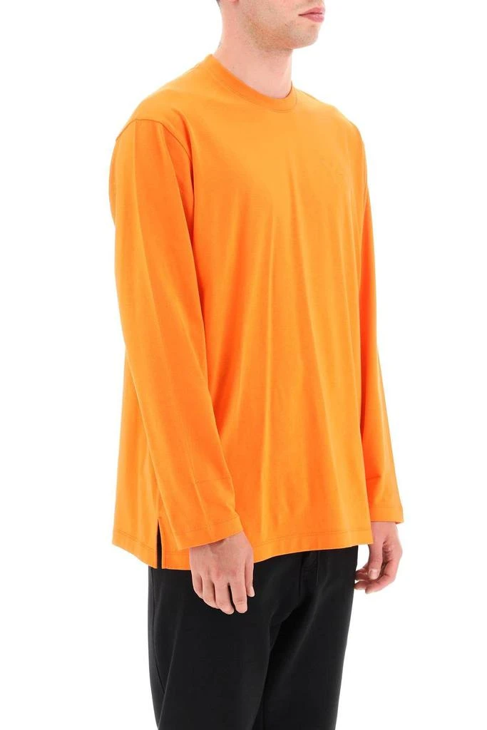 商品Y-3|LOGO PRINT LONG SLEEVE T-SHIRT,价格¥437,第3张图片详细描述