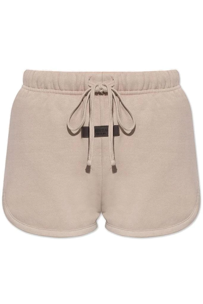 商品Essentials|Fear Of God Essentials Logo Patch Drawstring Shorts,价格¥409,第1张图片