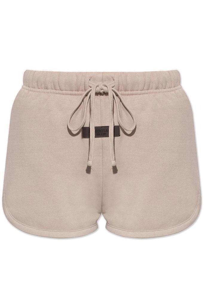 商品Essentials|Fear Of God Essentials Logo Patch Drawstring Shorts,价格¥440,第1张图片