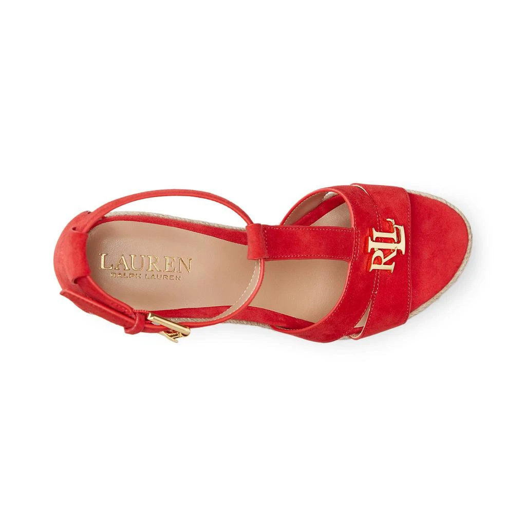 商品Ralph Lauren|Hale Suede Sandal,价格¥714,第3张图片详细描述