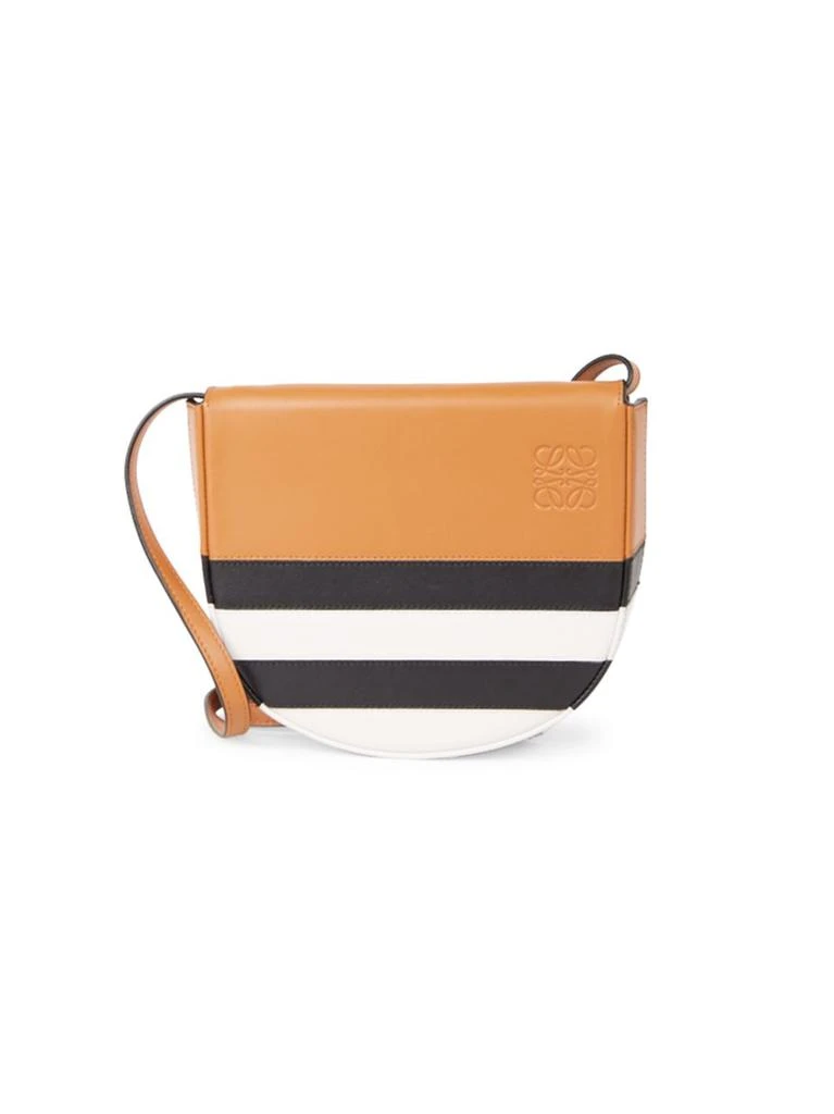 商品Loewe|Mini Heel Marine Leather Saddle Bag,价格¥5751,第1张图片
