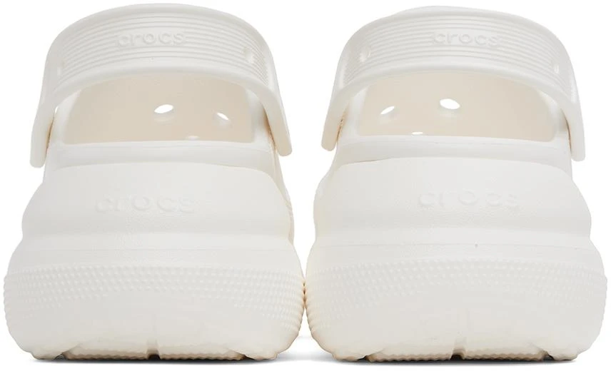 商品Crocs|White Crush Clogs,价格¥179,第2张图片详细描述