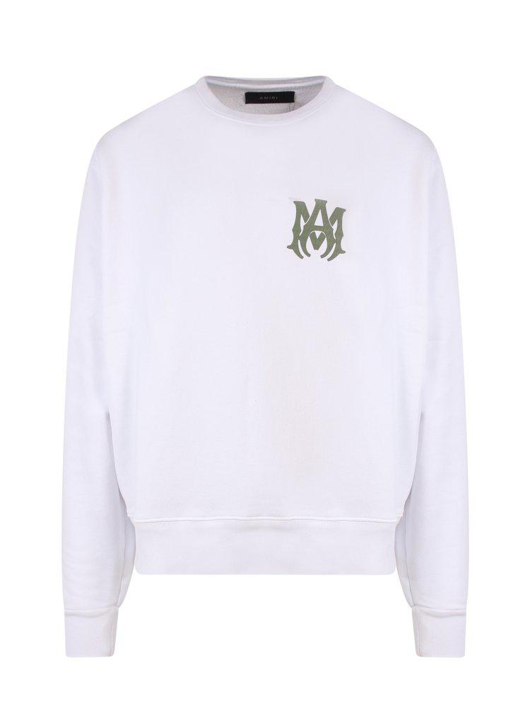 Amiri Logo Printed Crewneck Sweatshirt商品第1张图片规格展示