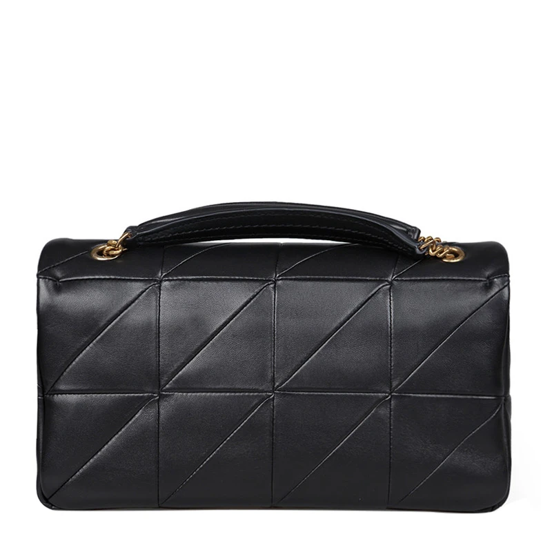 YSL 圣罗兰 女士黑色羊皮单肩手提挎包 515821-COP67-1000 商品