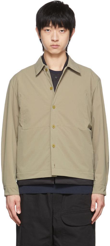 商品DESCENTE|Khaki Polyester Shirt,价格¥2014,第1张图片