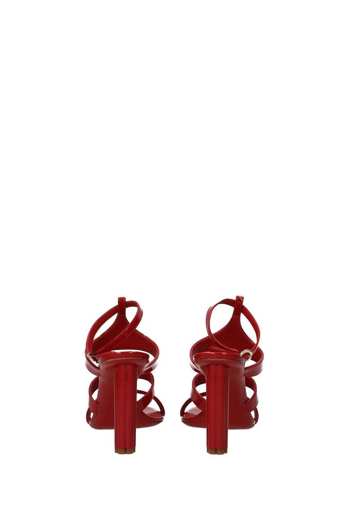 商品Salvatore Ferragamo|Sandals trevi Patent Leather Red,价格¥3223,第5张图片详细描述