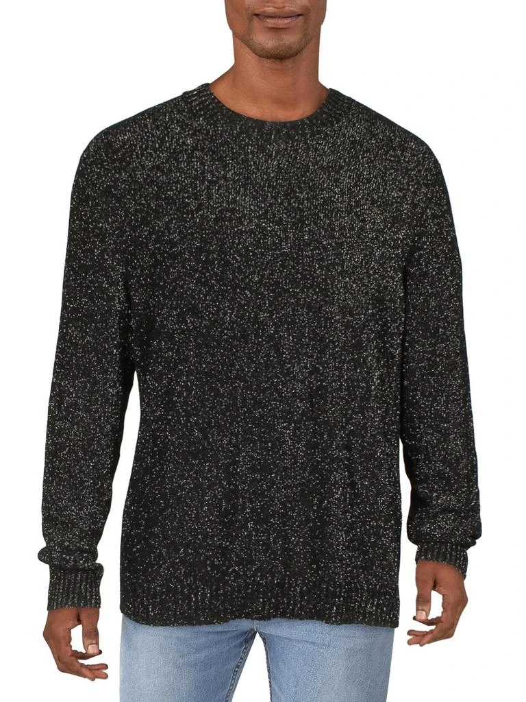 商品INC International|Mens Metallic Pullover Crewneck Sweater,价格¥204,第1张图片