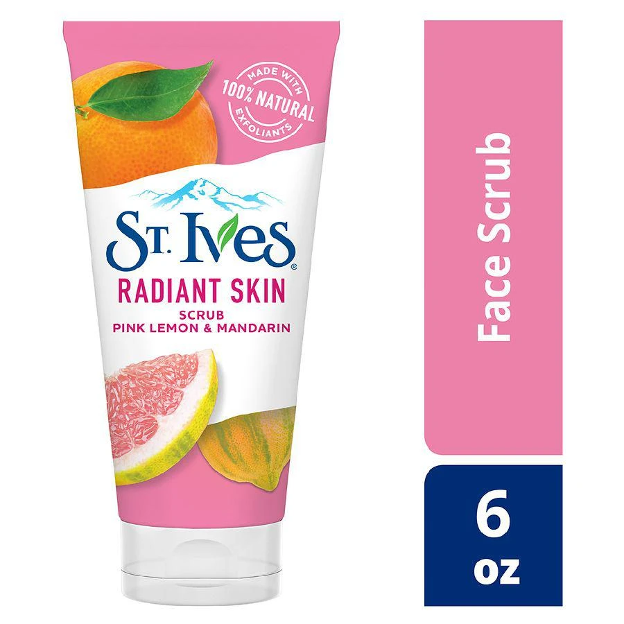 商品St. Ives|Radiant Skin Face Scrub Pink Lemon and Mandarin Orange,价格¥49,第3张图片详细描述