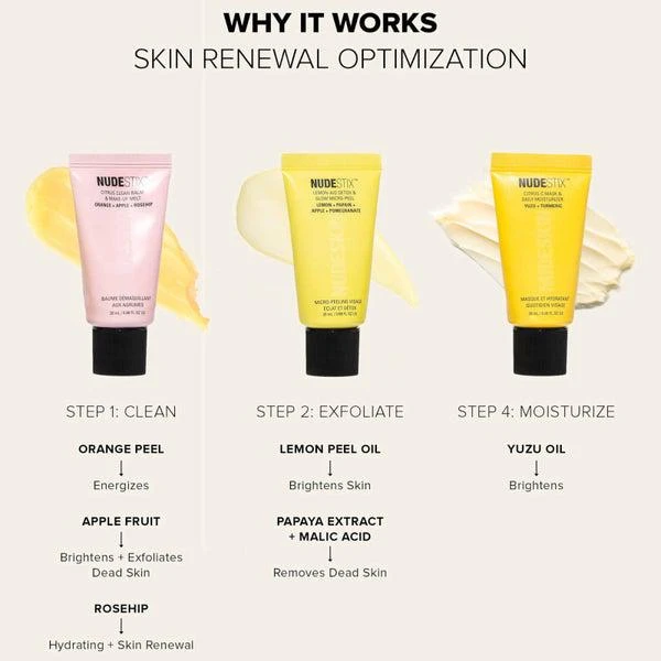 NUDESTIX 3-Step: Citrus Renew Makeup Set 商品