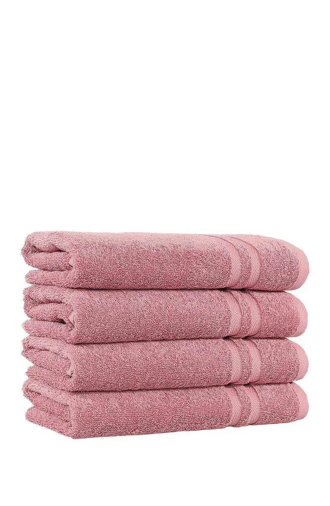 商品Linum Home Textiles|Denzi Hand Towels - Set of 4 - Tea Rose,价格¥148,第2张图片详细描述