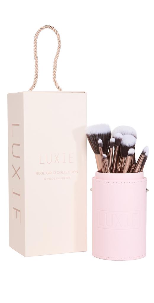 Luxie Luxie 标志性玫瑰金化妆刷套装商品第1张图片规格展示