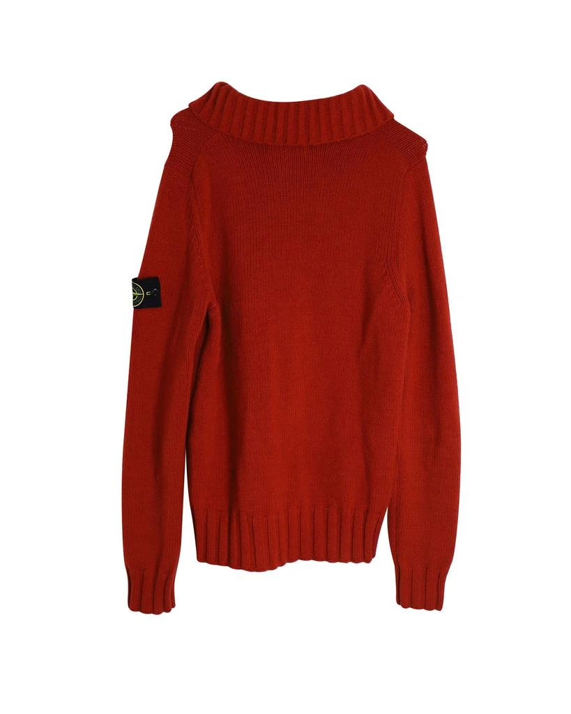 商品[二手商品] Stone Island|Shawl Collar Sweater in Red Wool,价格¥2241,第2张图片详细描述