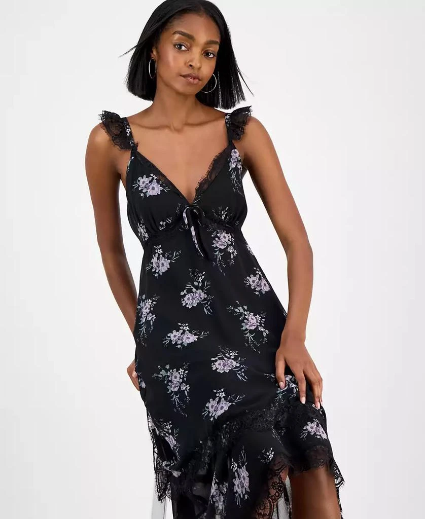商品And Now This|Women's Textured Slip Dress, Macy's Exclusive,价格¥585,第5张图片详细描述