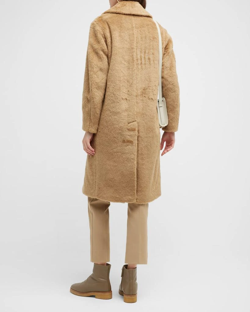 Double-Breasted Faux-Shearling Coat 商品