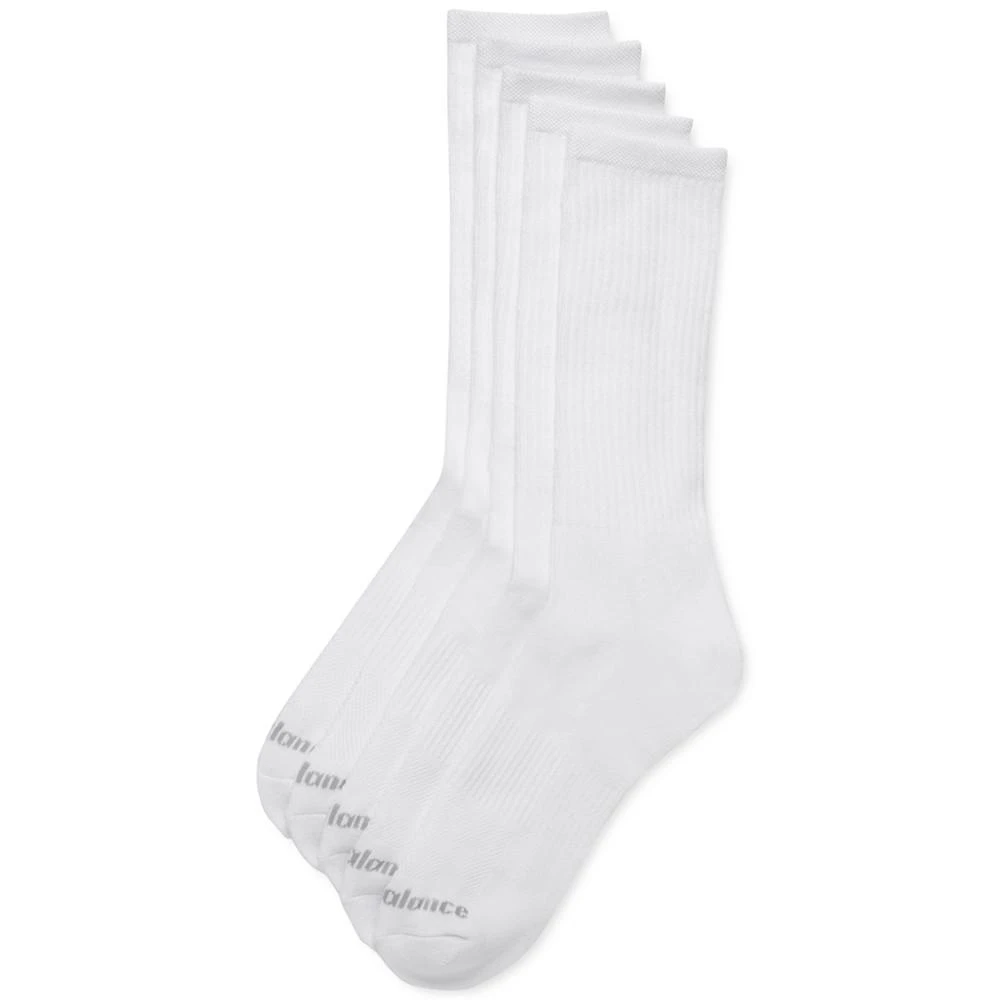 商品New Balance|Men's 5-Pk. Athletic Crew Socks,价格¥133,第2张图片详细描述