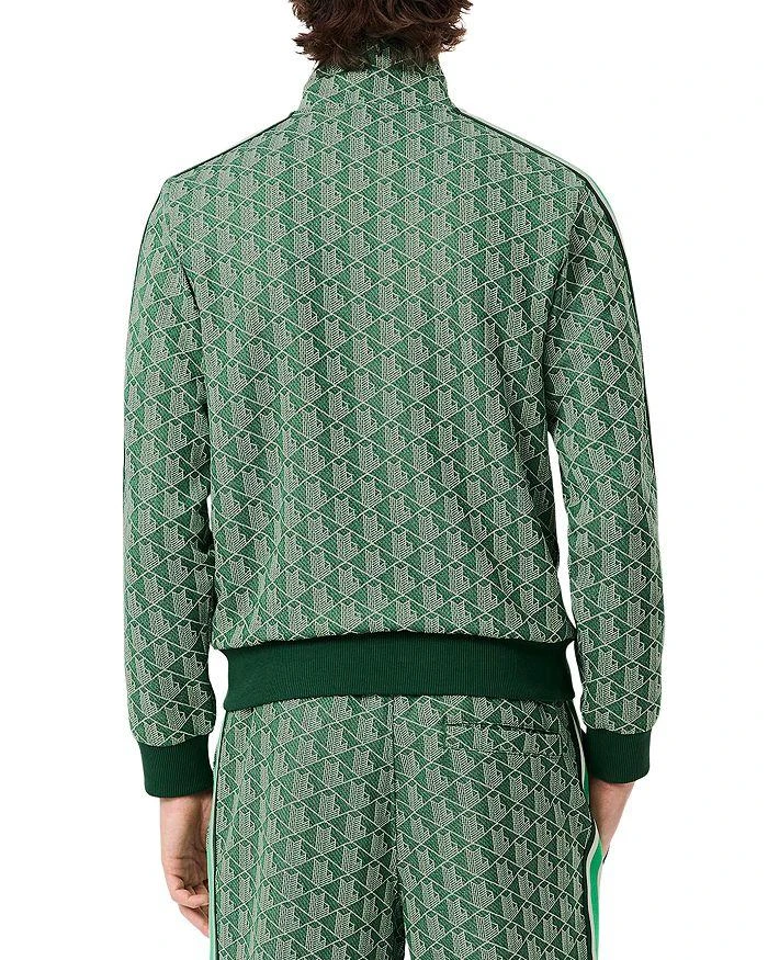 商品Lacoste|Monogram Print Zip Front Track Jacket,价格¥1454,第3张图片详细描述