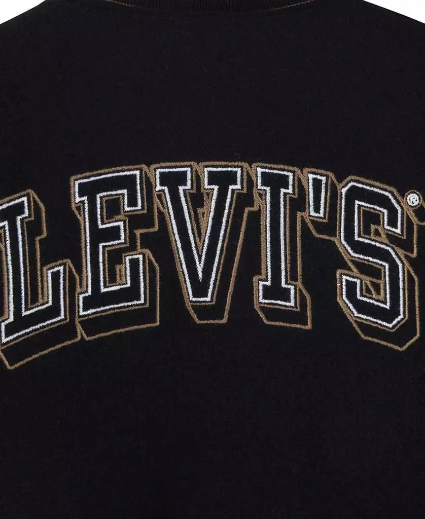 商品Levi's|Toddler and Little Boys Chenille Patch Varsity Jacket,价格¥486,第3张图片详细描述