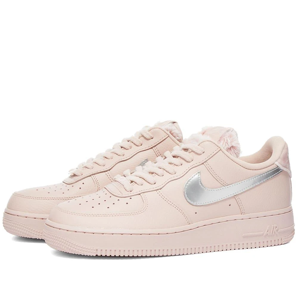 商品NIKE|女款 耐克 Air Force 1 Fur Patch 闪勾绒毛,价格¥842,第1张图片