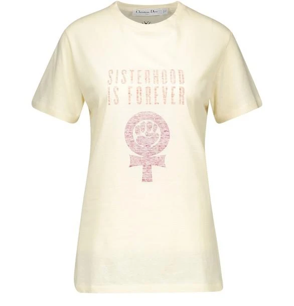 商品Dior|Sisterhood Forever t-shirt,价格¥6033,第1张图片