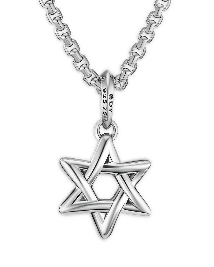 商品David Yurman|Men's 18K Yellow Gold & Sterling Silver Amulets Star of David Pendant,价格¥4837,第3张图片详细描述