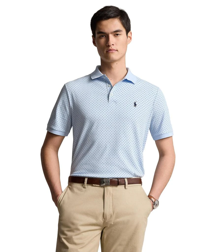 商品Ralph Lauren|Classic Fit Print Soft Cotton Polo Shirt,价格¥574,第1张图片