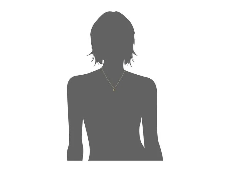 商品Dogeared|The Open Dotted Circle Pendant Necklace,价格¥466,第4张图片详细描述