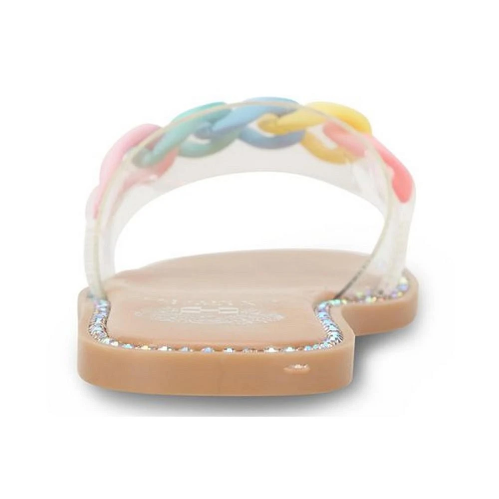 商品Vince Camuto|Little Girls Studded Open Toe Slide Sandals with Clear Jelly Strap,价格¥335,第5张图片详细描述