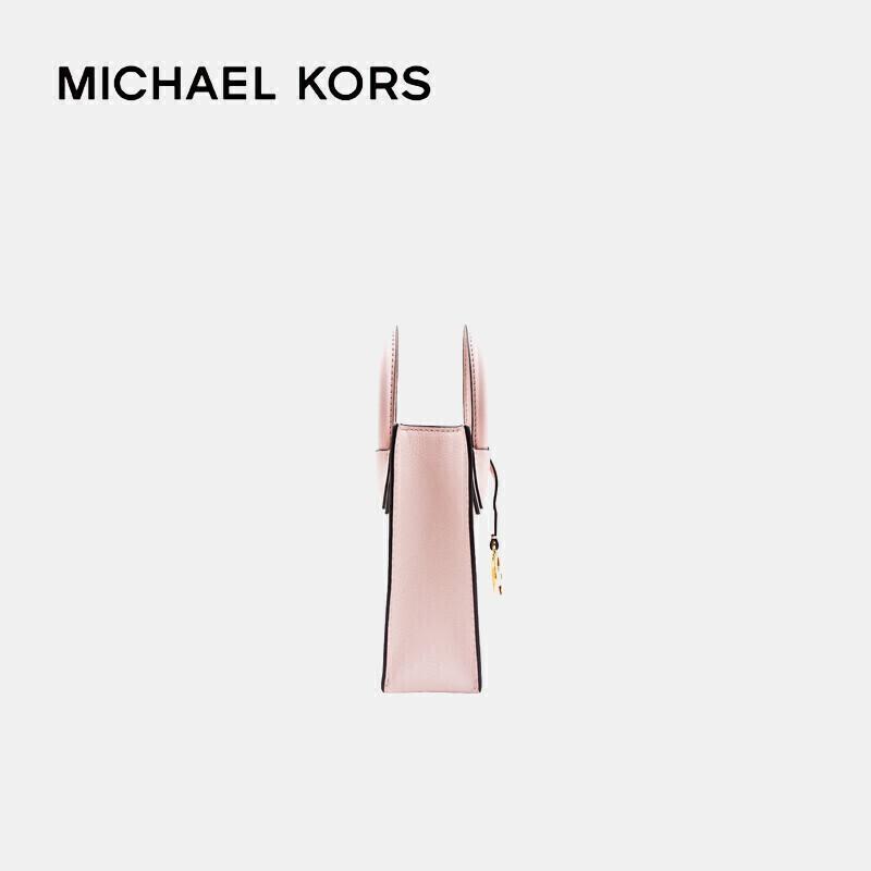 商品[国内直发] Michael Kors|MK女包 迈克·科尔斯 MICHAEL KORSMercer系列迷你纯色风琴包托特包单肩斜挎包 35S1GM9T0L POWDER BLUSH 迷你,价格¥1102,第4张图片详细描述