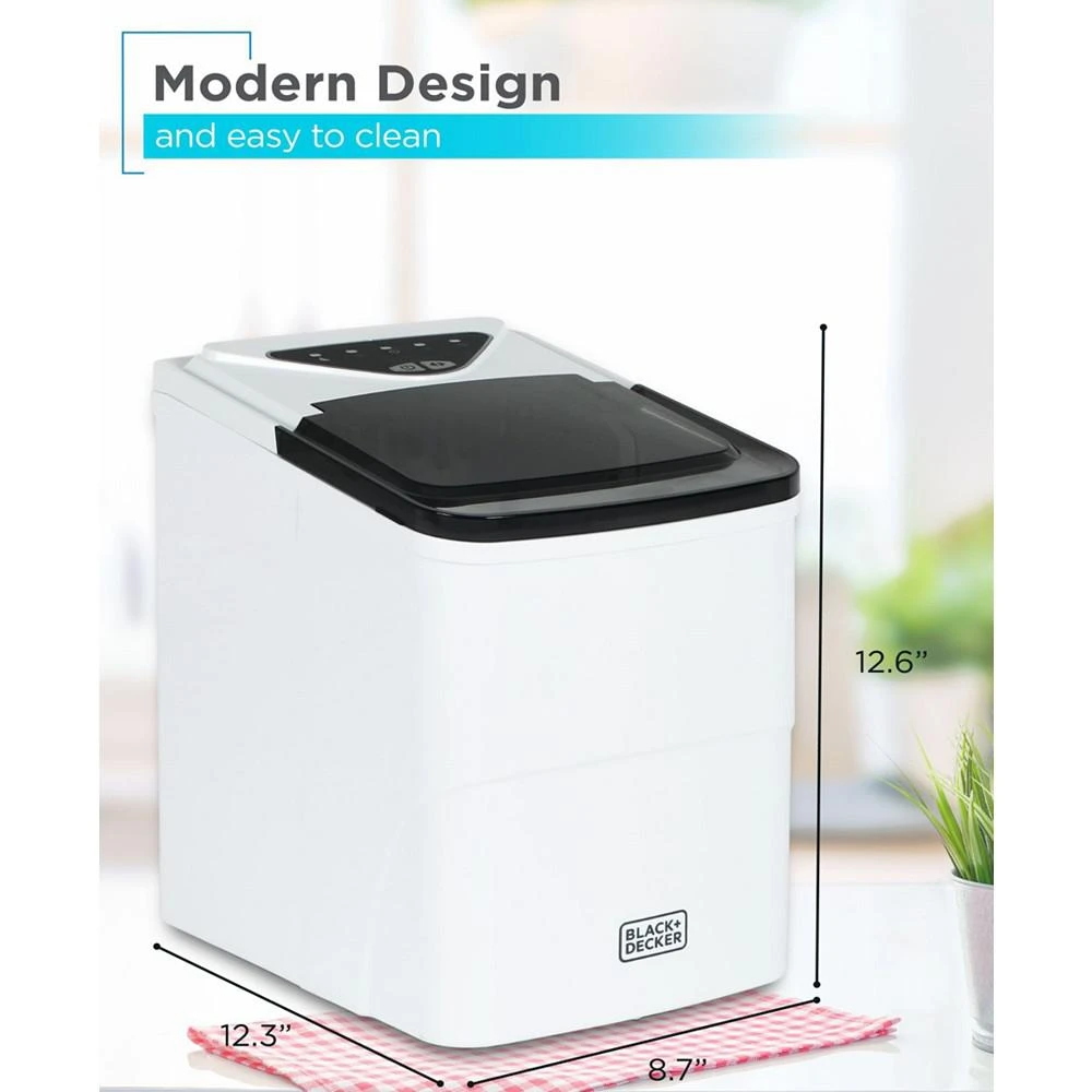 商品Black & Decker|26 lbs Capacity Ice Maker,价格¥2165,第3张图片详细描述