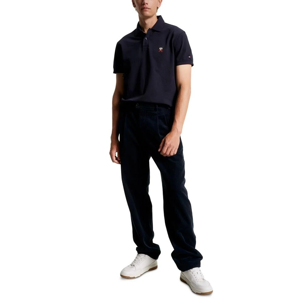 商品Tommy Hilfiger|Classic Fit Short-Sleeve Bubble Stitch Polo Shirt,价格¥397,第4张图片详细描述