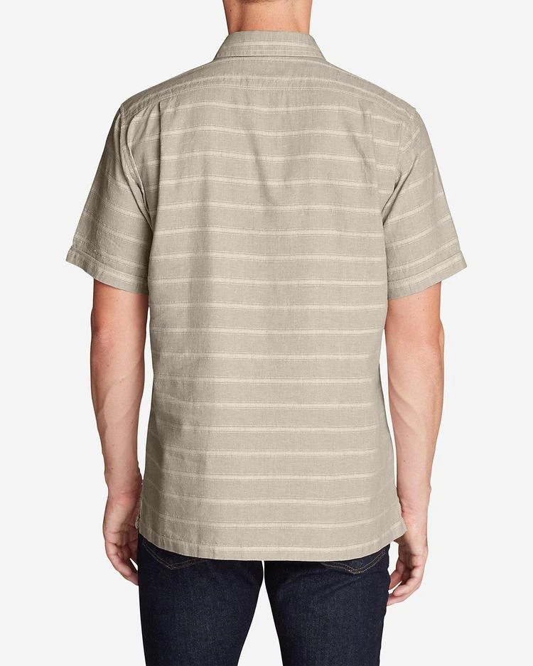 商品Eddie Bauer|Men's Larrabee II Short-Sleeve Shirt - Solid,价格¥298,第2张图片详细描述