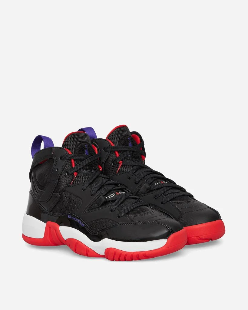 商品Jordan|WMNS Jumpman Two Trey Sneakers Black / True Red,价格¥612,第3张图片详细描述