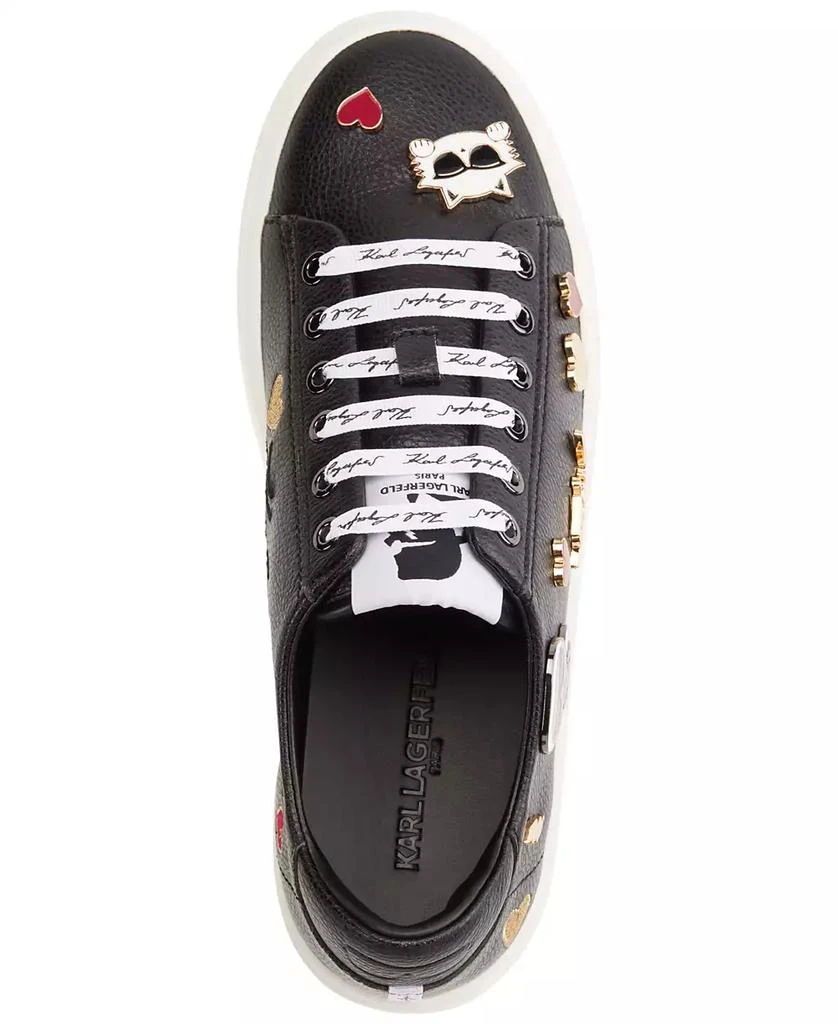 商品Karl Lagerfeld Paris|Women's Cate Embellished Sneakers,价格¥633,第4张图片详细描述