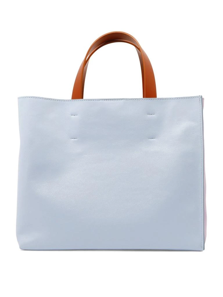 商品Marni|Marni Logo Detailed Two-Tone Tote Bag,价格¥3870,第2张图片详细描述