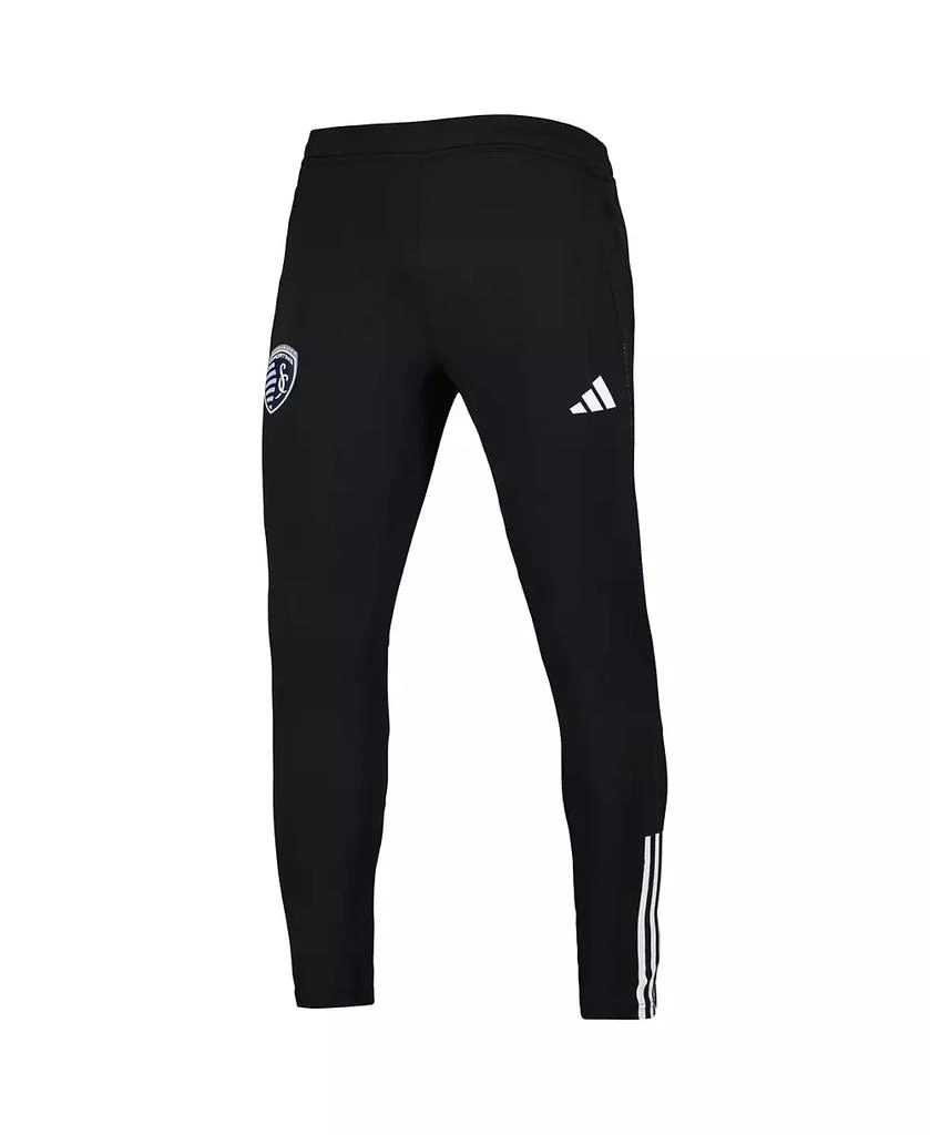 商品Adidas|Men's Black Sporting Kansas City 2023 On-Field Team Crest AEROREADY Training Pants,价格¥392,第2张图片详细描述