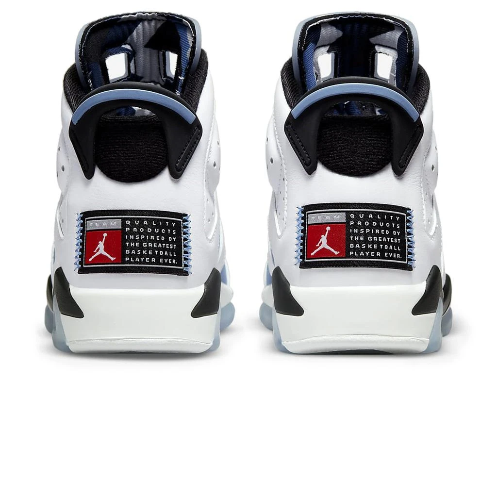 商品Jordan|Air Jordan 6 Retro UNC White (GS),价格¥1319,第4张图片详细描述