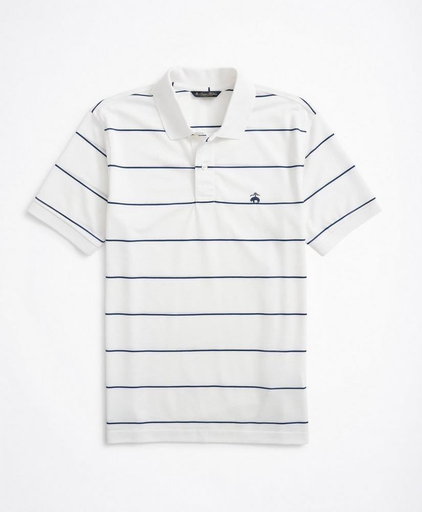 商品Brooks Brothers|Golden Fleece® Original Fit Stretch Cotton Thin Stripe Polo Shirt,价格¥625,第1张图片