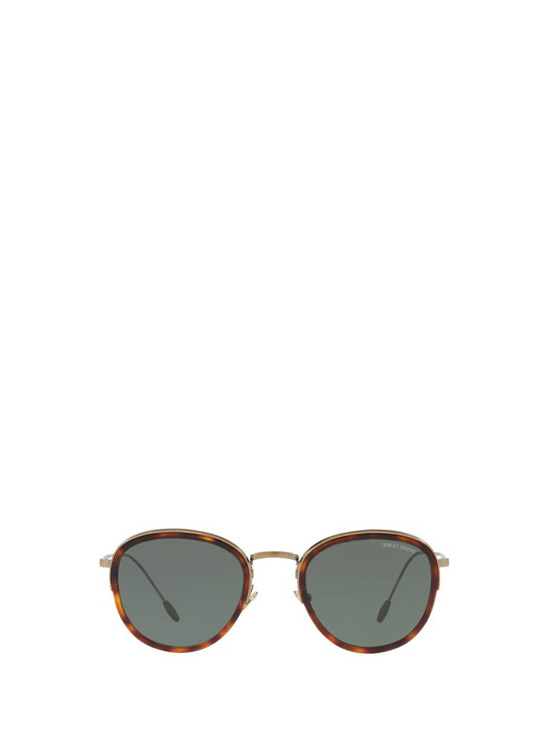 Giorgio Armani AR6103J brushed pale gold unisex sunglasses商品第1张图片规格展示