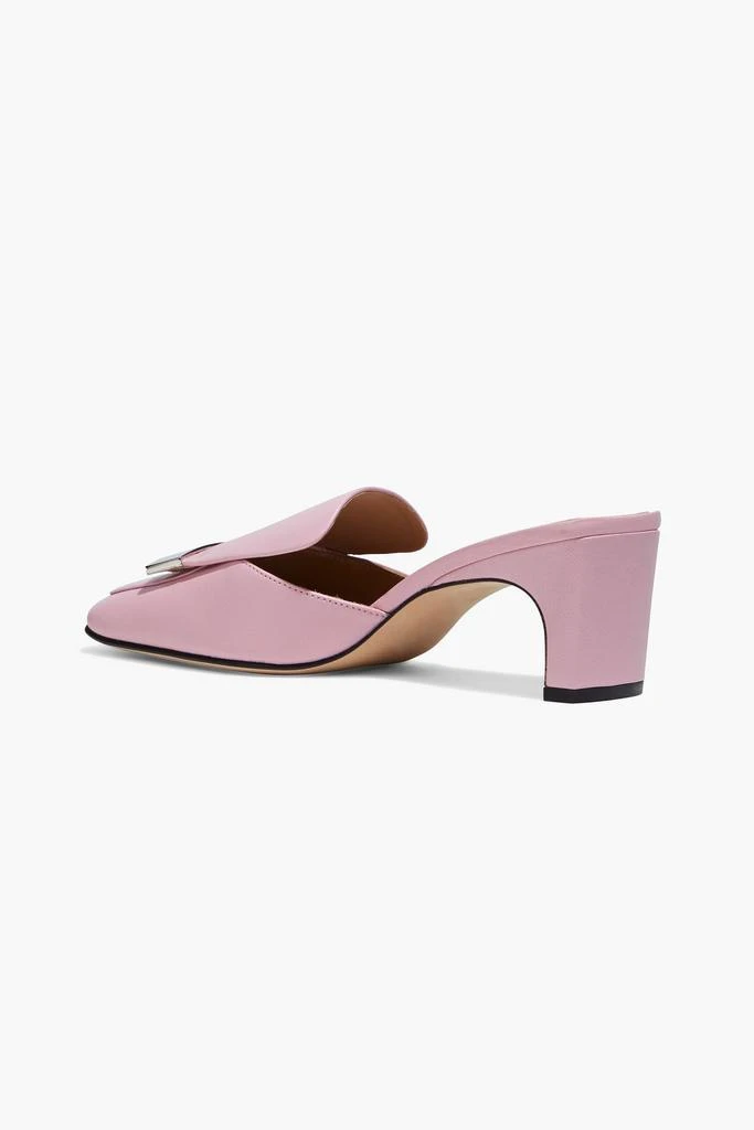 商品Sergio Rossi|sr1 leather mules,价格¥1192,第3张图片详细描述