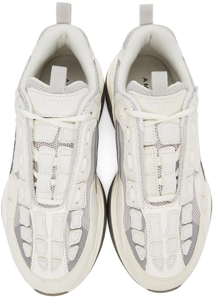 商品AMIRI|White & Grey Bone Runner Sneakers,价格¥3665,第5张图片详细描述