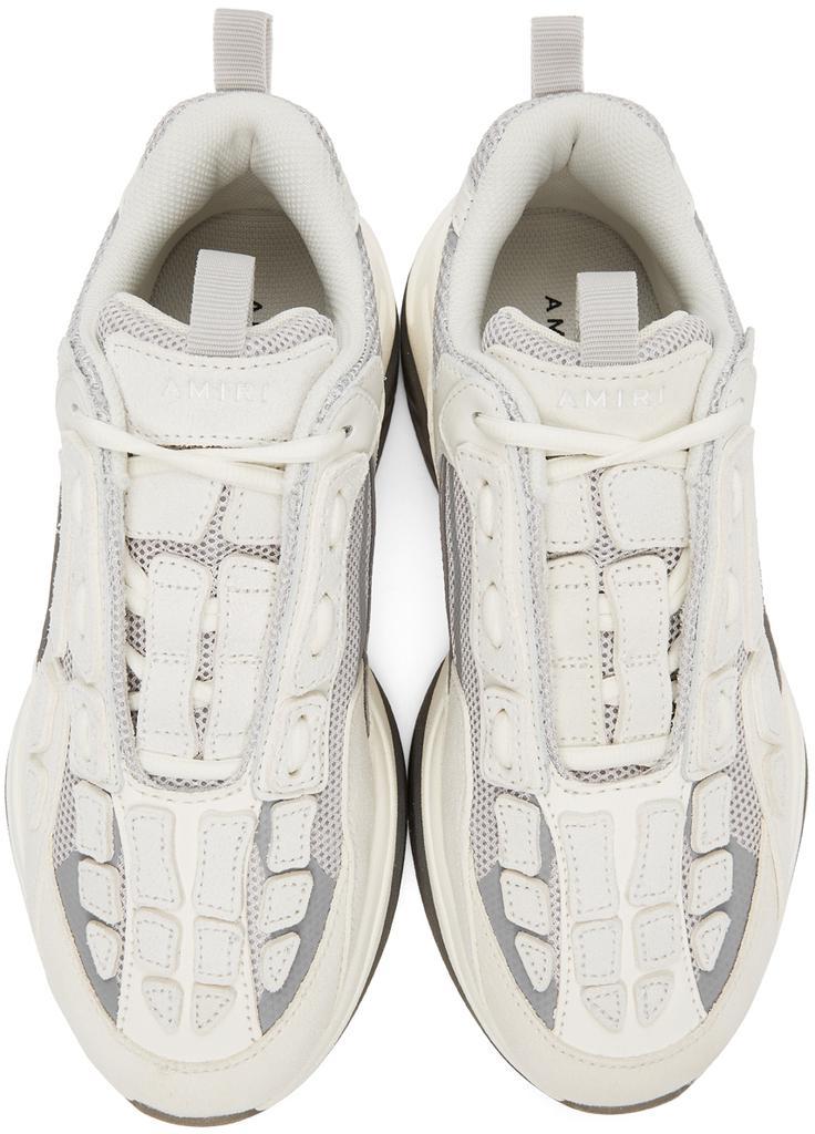 商品AMIRI|White & Grey Bone Runner Sneakers,价格¥5933,第7张图片详细描述