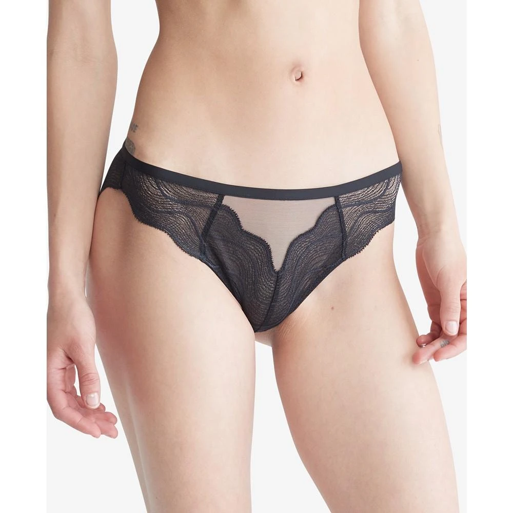 商品Calvin Klein|Women's Graphic Lace Bikini Underwear QF6950,价格¥144,第1张图片